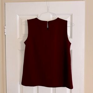 Calvin Klein Wine Red Top